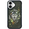 Nimmy Wolf MagSafe dėklas iPhone 16 pilkos spalvos