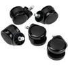 noblechairs Hard Floor Casters V2 – 60 mm with automatic locking function
