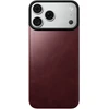 Nomad magnetinis odinis dėklas, bordo (Horween), Magsafe – iPhone 18 Pro Max/17 Pro Max