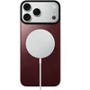 Nomad magnetinis odinis dėklas, bordo (Horween), Magsafe – iPhone 18 Pro Max/17 Pro Max