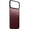 Nomad magnetinis odinis dėklas, bordo (Horween), Magsafe – iPhone 18 Pro Max/17 Pro Max