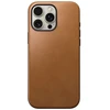 Nomad Modernus odinis dėklas, angliškas, gelsvai rudas, „iPhone 16 Pro Max“