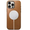 Nomad Modernus odinis dėklas, angliškas, gelsvai rudas, „iPhone 16 Pro Max“