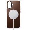 Nomad modernus odinis dėklas, rudas – iPhone 16