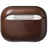 „Nomad“ modernus odinis dėklas, kaimiško stiliaus rudas (Horween) – „Airpods Pro 3“