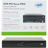 NVR POE PNI House IP810 su 10 kanalų 4K 8MP, 4 POE kanalais ir 6 IP kanalais su AI funkcijomis