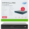 NVR POE PNI House IP810 su 10 kanalų 4K 8MP, 4 POE kanalais ir 6 IP kanalais su AI funkcijomis