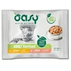Maisto produktai - Oasy Chunks in Gravy šlapias kačių maistas 4x85g