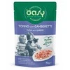 Maisto produktai - Oasy More Love Tuna with Shrimp Wet Food 70g