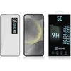 OBAL:ME 5D apsauginis stiklas telefonui Samsung Galaxy S24 Juodas