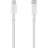 OBAL:ME Fast Charge USB-C/Lightning kabelis 1m baltos spalvos