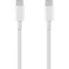 OBAL:ME Fast Charge USB-C/USB-C kabelis 1m baltos spalvos