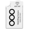 OBAL:ME Lens Protector skirtas Samsung Galaxy A37 5G/A57 5G Juodas