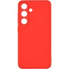 OBAL:ME Matte TPU dėklas skirtas Samsung Galaxy S25 raudonos spalvos