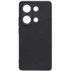 OBAL:ME Matte TPU dėklas telefonui Xiaomi raudonos spalvosmi Note 13 Pro 4G juodos spalvos