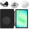 OBAL:ME MistyTab dėklas skirtas Samsung Galaxy Tab A11+ juodos spalvos