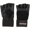 Odinės treniruočių pirštinės Outliner SG-1164, juoda, S