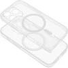 Oem CLEAR MAG COVER dėklas suderinamas su MagSafe skirtas Samsung Galaxy S25 Ultra skaidrus