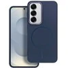 4Kom Oem FRAME MAG COVER dėklas suderinamas su MagSafe skirtas Samsung Galaxy A36 mėlynos spalvos