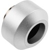 Optimus Hardtube jungtis, 12 mm – sidabrinė