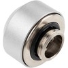 Optimus Hardtube jungtis, 12 mm – sidabrinė
