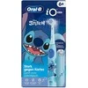 Braun Oral-B iO Kids Stitch vaikiškas sukamas dantų šepetėlis mėlynas