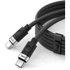 „Orico CDX 60W 3A“ maitinimo šaltinis USB-C – USB-C 1 m kabelis – juodos spalvos