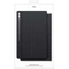 Samsung Galaxy Tab S10 Ultra/S9 Ultra Book Cover Klaviatūra Slim Juodas