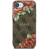 Guess 4G Flowers Print MagSafe dėklas iPhone 16e - ruda