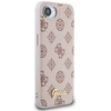 Guess Peony Script logotipas MagSafe iPhone 16e dėklas – rudas