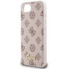 Guess Peony Script logotipas MagSafe iPhone 16e dėklas – rudas