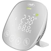 Oro kokybės ir anglies dioksido (CO2) jutiklis PNI SafeHouse HS291 su „Wi-Fi“, valdymas per „Tuya Smart“ programėlę, CO2 stebėjimas, temperatūros, drėgmės, datos ir laiko rodymas, nustatymų meniu, atsarginė baterija, garsinis ir vaizdinis signalas