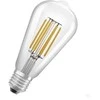 Osram LED LEMPUTĖ, ST64, E27, 4W, 830, 840LM, FILAMENTINĖ, ULTRA