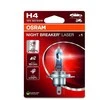 OSRAM Automobilinė lemputė NIGHT BREAKER LASER +150% H4 60/55W 12V P43T 1vnt