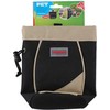 Other Brand Foldable Treat Pouch for Pets (Brown)