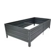 Meistro Kodas Pakelta lysvė KLASIKA GARDEN, RAL7016 (antracito), cinkuotas metalas, 150x75x30 cm