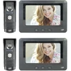 Pakuotė 2 vienetai PNI DF930 vaizdo telefonspynė 7 colių LCD ekranas, 800×480, elektromagnetinės Yala išvestis, juoda