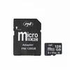 Pakuotė 2 vienetai PNI MicroSD atminties kortelė PNI 128GB MicroSD atminties kortelė Class 10, 80 Mb/s, V30 su pridedamais SD adapteriais