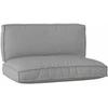 Pallet pagalvių rinkinys 2 pcs Pilka Oksfordo audinys