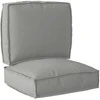 Pallet pagalvių rinkinys 2 pcs Pilka 50 x 50 x 12 cm