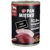 PAN MIĘSKO Kalakutas su elniena – šlapias pašaras šunims – 400g
