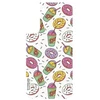 Dėklas 112803 Panel Samsung GP-TOU021HOOPW skirta Frame Cover skirta Galaxy S22+ Simpsons Donut baltas