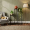 Pastatomas gėlių stovas dekoracijoms, 3 lentynos, Loft stilius, ModernHome