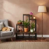 Pastatomas gėlių stovas dekoracijoms, 4 lentynos, Loft stilius, ModernHome