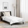 Patalynės komplektas Antklodė su pagalve 2 pcs Balta Mikropluoštas