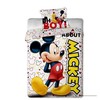 Patalynės užvalk. kompl Disney Mickey įv. spalvų 140x200 cm