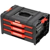 Q-Brick Įrankių dėžė Qbrick SKRQPROD3B2CZAPG003; su 3 stalčiais