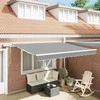 Markizės rėmas Balta 300 x 250 cm Aliuminis