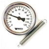 Paviršinis termometras WATTS 63 mm, su spyruokle