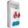 Pawbol Modulinis skydas R-BOX B.SLIM-10S-7BR-S, 10 mod. 16/32A IP44